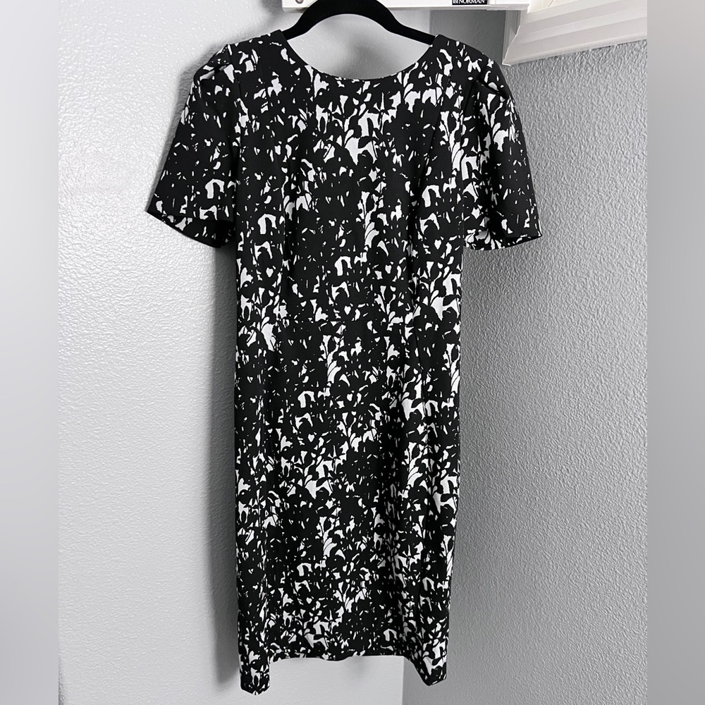 Calvin Klein Black and White Dress